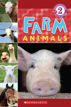 Paperback Farm Animals (Scholastic Reader, Level 2) Book