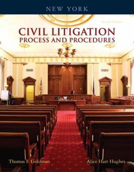 Paperback New York Civil Litigation: Process and Procedures Book