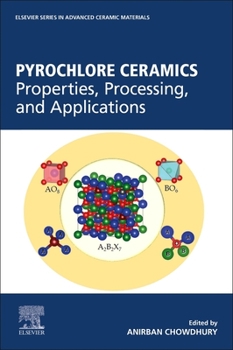 Paperback Pyrochlore Ceramics: Properties, Processing, and Applications Book