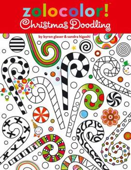 Paperback Zolocolor! Christmas Doodling Book