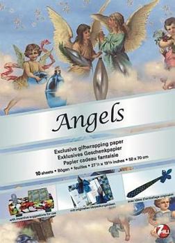 Paperback Gift Wrap Paper Angels (Giftwrap Papers) Book