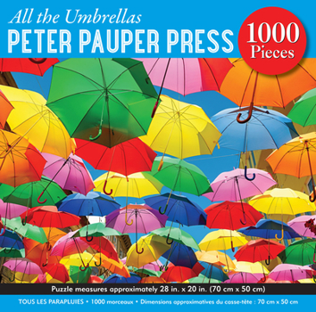 Misc. All the Umbrellas 1000 Piece Puzzle Book
