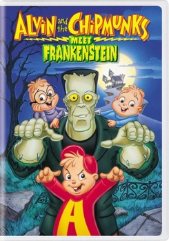 DVD Alvin and the Chipmunks Meet Frankenstein Book