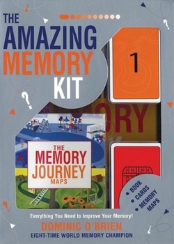 Paperback The Amazing Memory Kit: Everything You Need to Improve Your Memory! [With Memory Card DeckWith Two Memory Maps] Book
