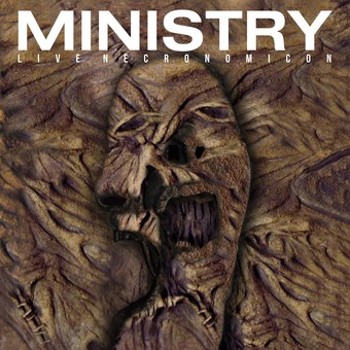 Vinyl Live Necronomicon   Black/Gold Splatter Book