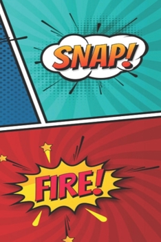 Best! Snap! Woof ! Composition Notebook: Funny Comic Book Bomb Effect Theme 6''x 9'' 120 College Ruled Pages Story Journal / Personal Notebook/ Daily ... Grader / High school Or  University Student
