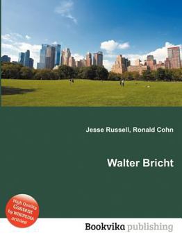Paperback Walter Bricht Book