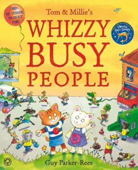 Hardcover Tom & Millie's Whizzy Busy People Book