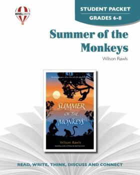 Paperback Summer of the Monkeys - Student Packet by Novel Units Book
