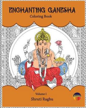 Paperback Enchanting Ganesha: Coloring Book