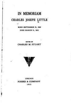 Paperback In Memoriam Charles Joseph Little Book