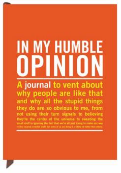Paperback Knock Knock In My Humble Opinion Inner-Truth Journal Book