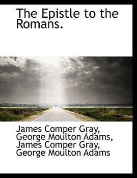 Paperback The Epistle to the Romans. [Large Print] Book