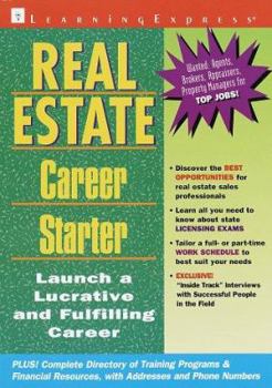 Paperback Real Estate Career Starter Book