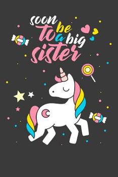 Soon to be a big sister: 100 graph paper 5x5 Pages Large Big 6" x 9"  for school boys, girls, kids and pupils princess and prince