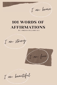 Paperback 101 Words Of Affirmations Book