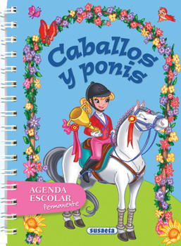 Spiral-bound Caballos Y Ponis [Spanish] Book