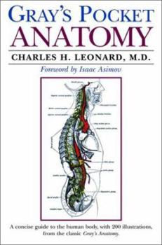 Hardcover Gray's Pocket Anatomy Book