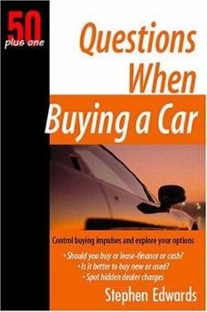 Paperback 50 Plus One Questions When Buying a Car Book