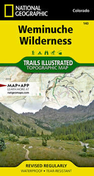 Map Weminuche Wilderness Map Book