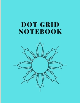 Paperback Dot Grid notebook: Large (8.5 x 11 inches)Dotted Notebook/Journal Book