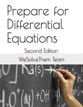 Paperback Prepare for Differential Equations: Second Edition Book