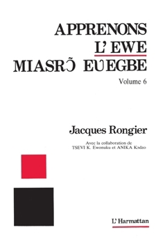Paperback Apprenons l'ewe: Volume 6 [French] Book