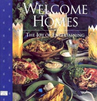 Hardcover Welcome Homes: Joy of Entertaining, 8x8 Book