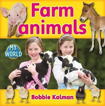 Hardcover Farm Animals Book