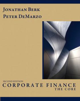 Hardcover Corporate Finance: The Core Book