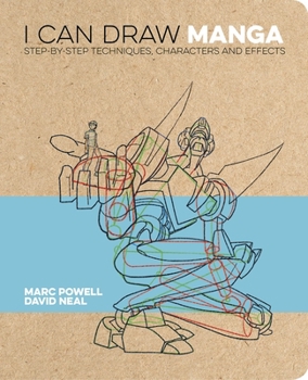 Paperback I Can Draw Manga: Step by Step Techniques, Characters and Effects Book