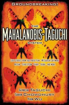 Hardcover The Mahalanobis-Taguchi System Book