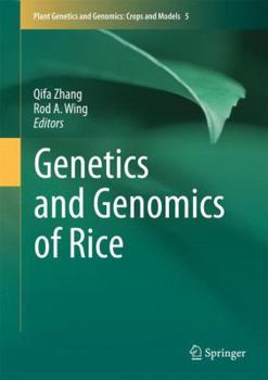Hardcover Genetics and Genomics of Rice Book