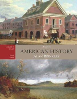 Paperback American History: A Survey, Volume I: To 1877 [With CDROM] Book