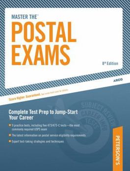 Paperback Master the Postal Exams Book