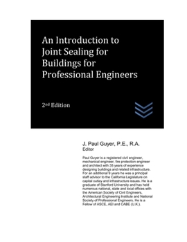 Paperback An Introduction to Joint Sealing for Buildings for Professional Engineers Book