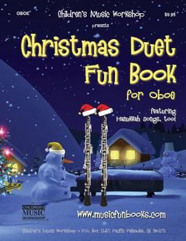 Paperback Christmas Duet Fun Book for Oboe Book