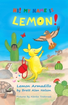 Paperback Lemon Armadillo Book