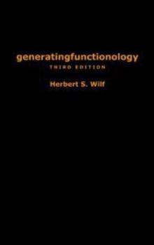 Hardcover generatingfunctionology: Third Edition Book