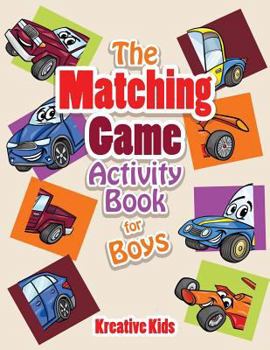 Paperback The Matching Game Activity Book for Boys Activity Book