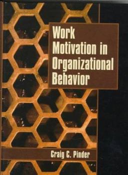 Hardcover Work Motivation in Organizational Behavior Book