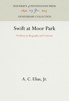 Hardcover Swift at Moor Park Book
