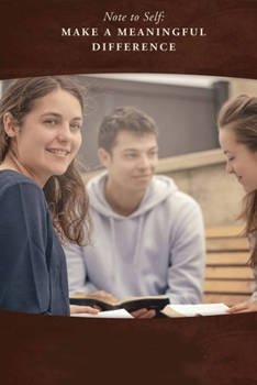 Paperback Note to Self: Make a Meaningful Difference Book