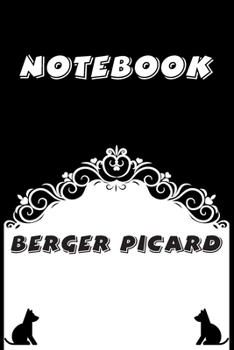 Paperback Berger Picard Notebook: Black and White notebook, Decorative Journal for Berger Picard Lover: Notebook /Journal Gift, Black and White,100 page Book