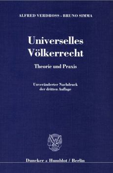 Paperback Universelles Volkerrecht: Theorie Und PRAXIS [German] Book