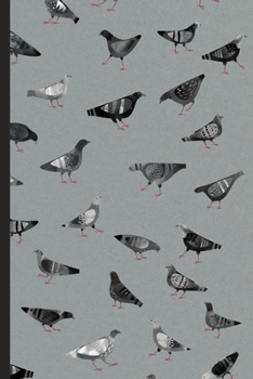 Paperback Weekly Planner: A Week to View Diary and Organiser - Monday Start with Pigeons Doing Pigeon Things Cover Art Book
