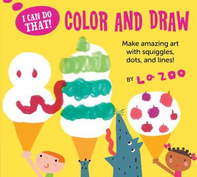 Paperback I Can Do That! Color & Draw Book