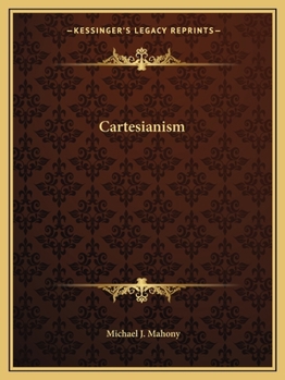 Paperback Cartesianism Book