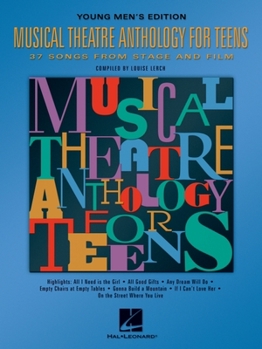 Paperback Musical Theatre Anthology for Teens: Young Men's Edition Book