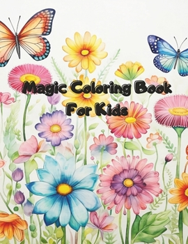Paperback Magic Coloring Book For Kids Book
